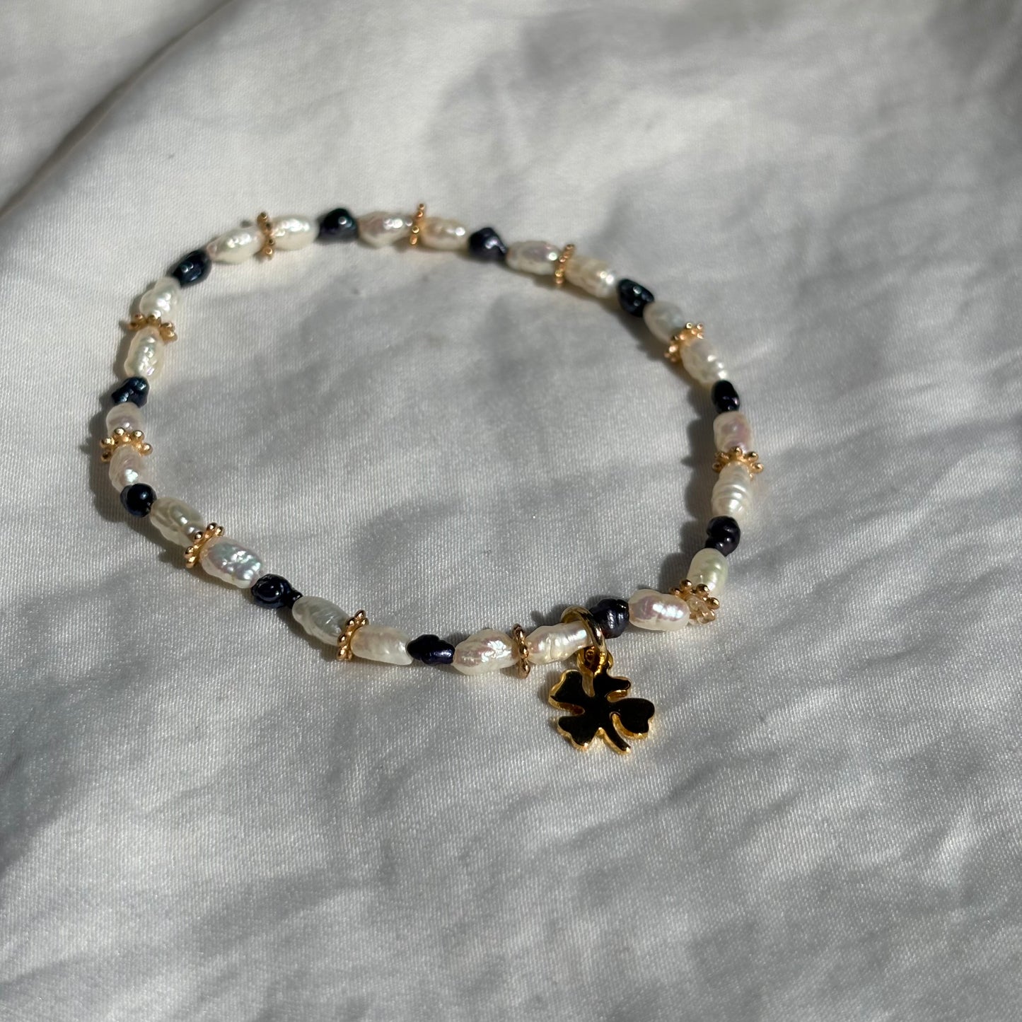 Bracelet élastique en perles - Santiago