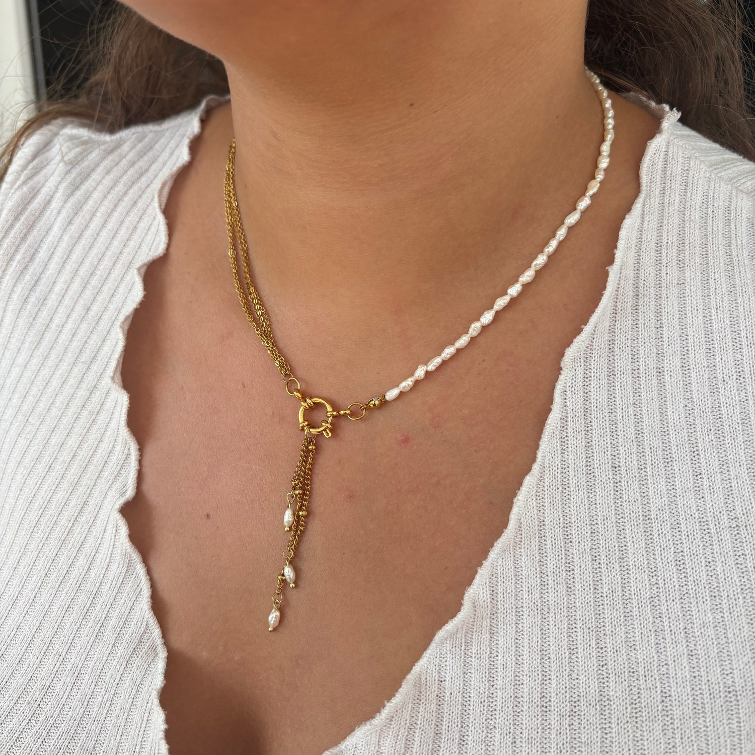 Colliers faits main – Bijoux uniques en perles et acier inoxydable