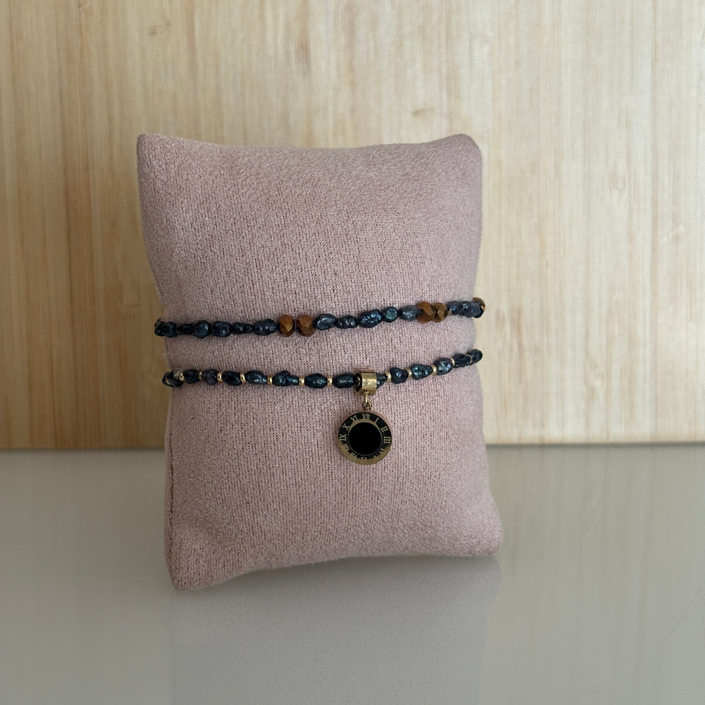 Bracelet élastique en perles - Sofia