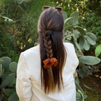 Chouchou en satin - Alexandra