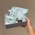 Coffret personnalisé Bichoux Shop – Chouchou, porte-clés, pince & pochette