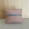Bracelet Mykonos - Aigue-marine & perles naturelles