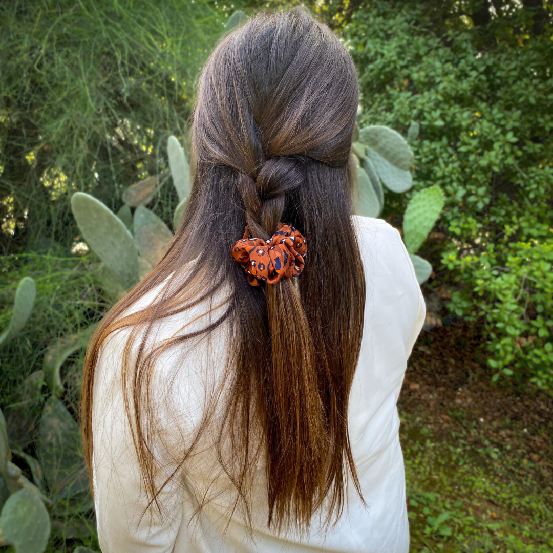 Chouchou en soie - Romy