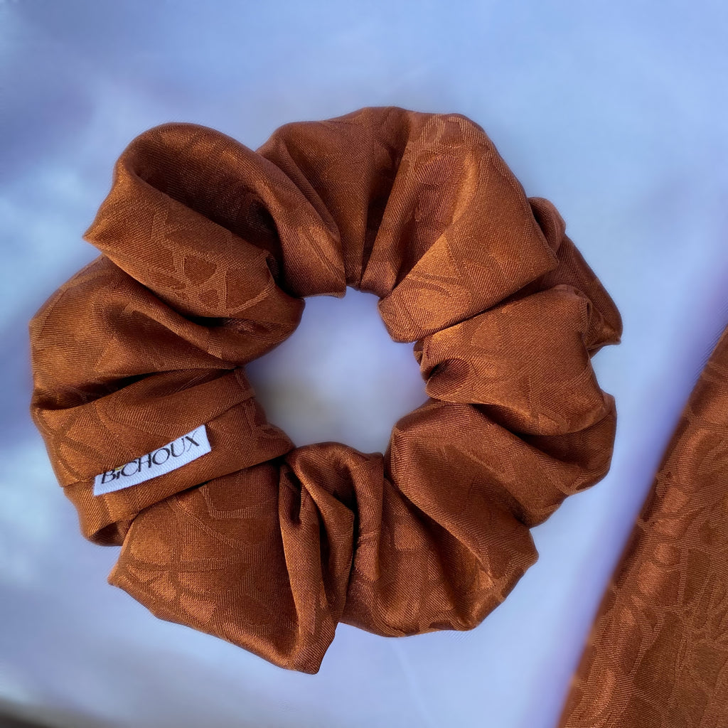 Chouchou en satin - Alexandra