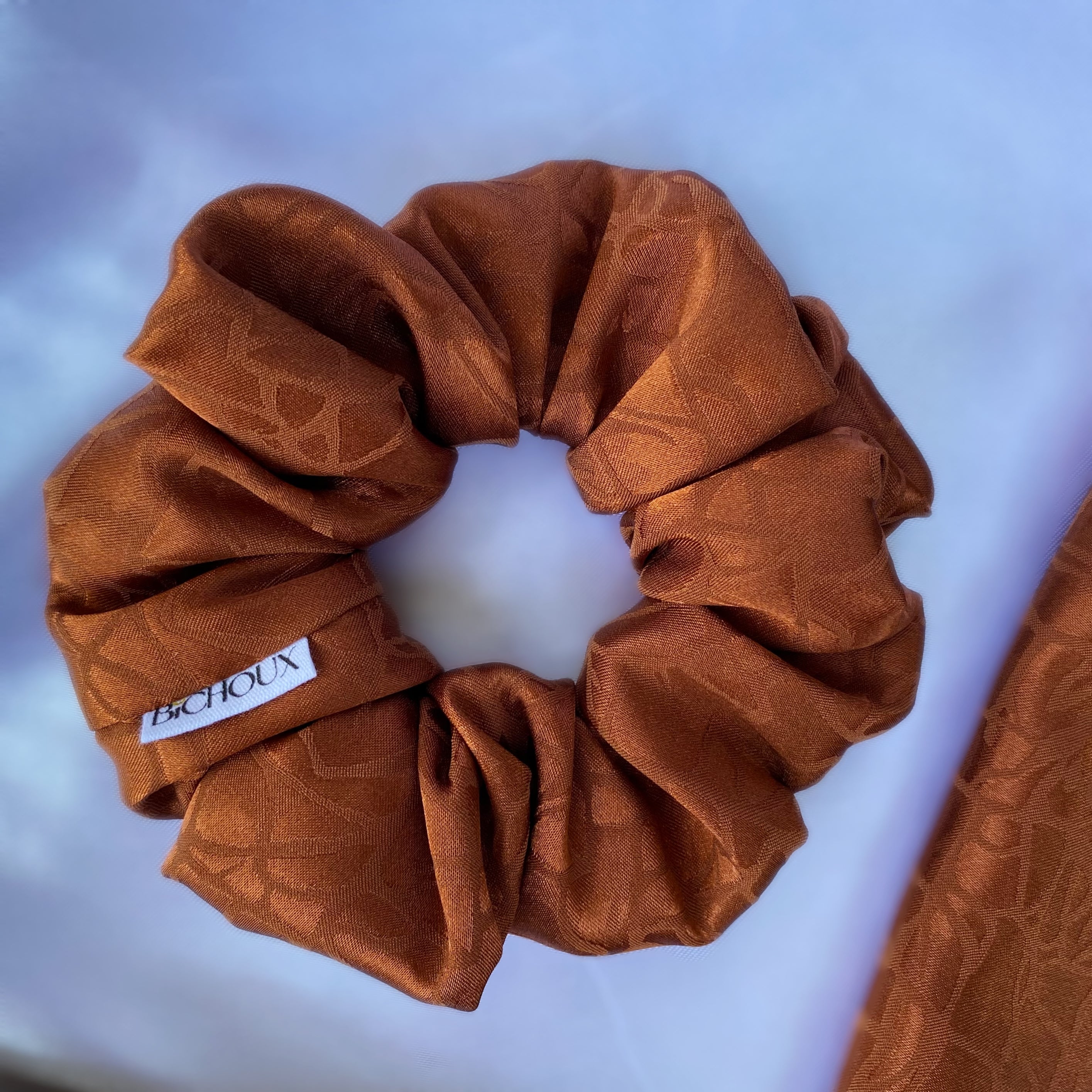 Chouchou en satin - Alexandra