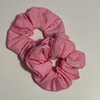 Chouchou en coton édition limitée octobre rose