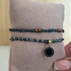 Bracelet élastique en perles - Sofia