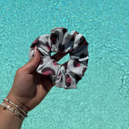 Chouchou maillot de bain zippé léopard rose - Audrey