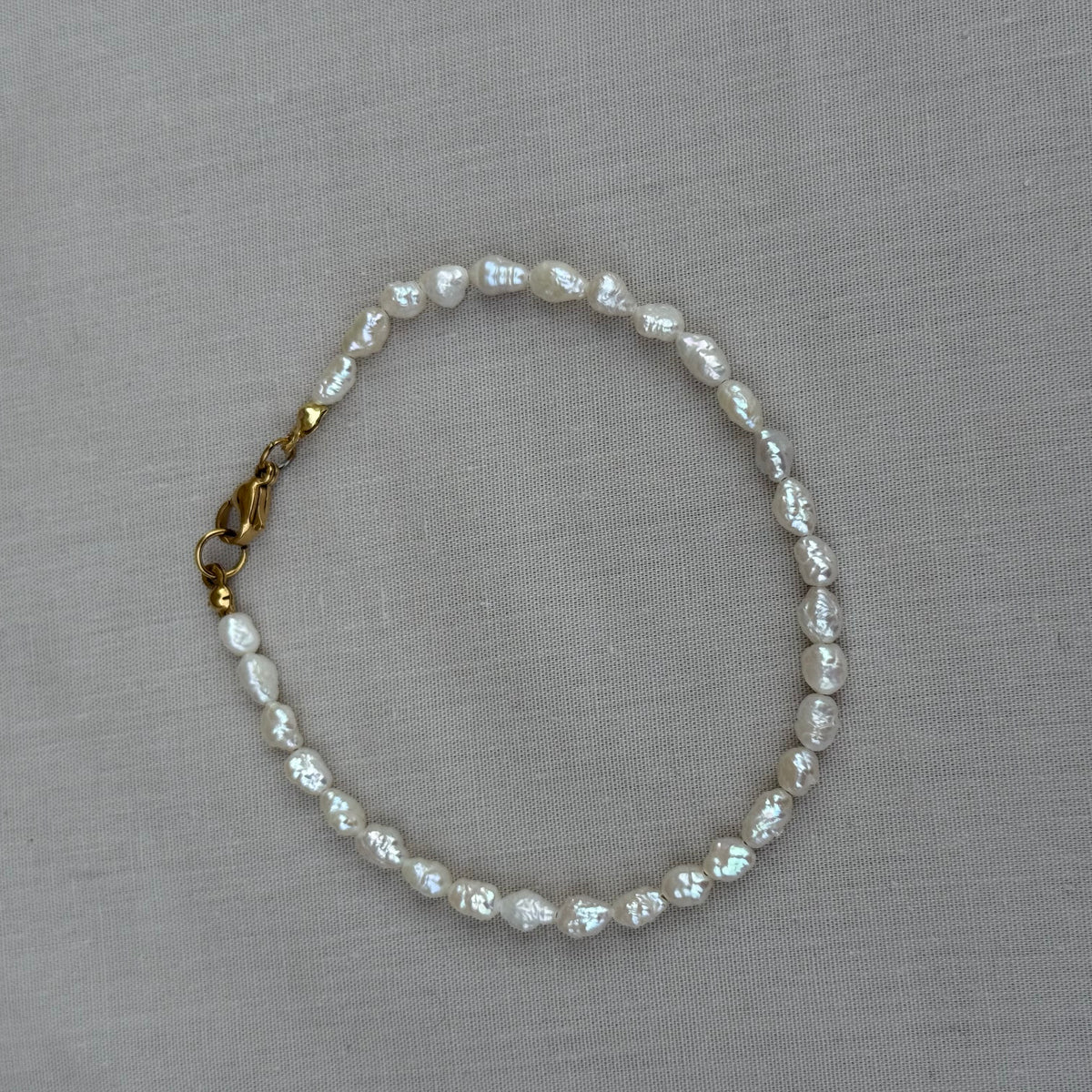 Bracelet Avelina – Perles de culture blanches