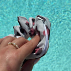 Chouchou maillot de bain zippé léopard rose - Audrey