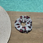 Chouchou maillot de bain zippé léopard rose - Audrey