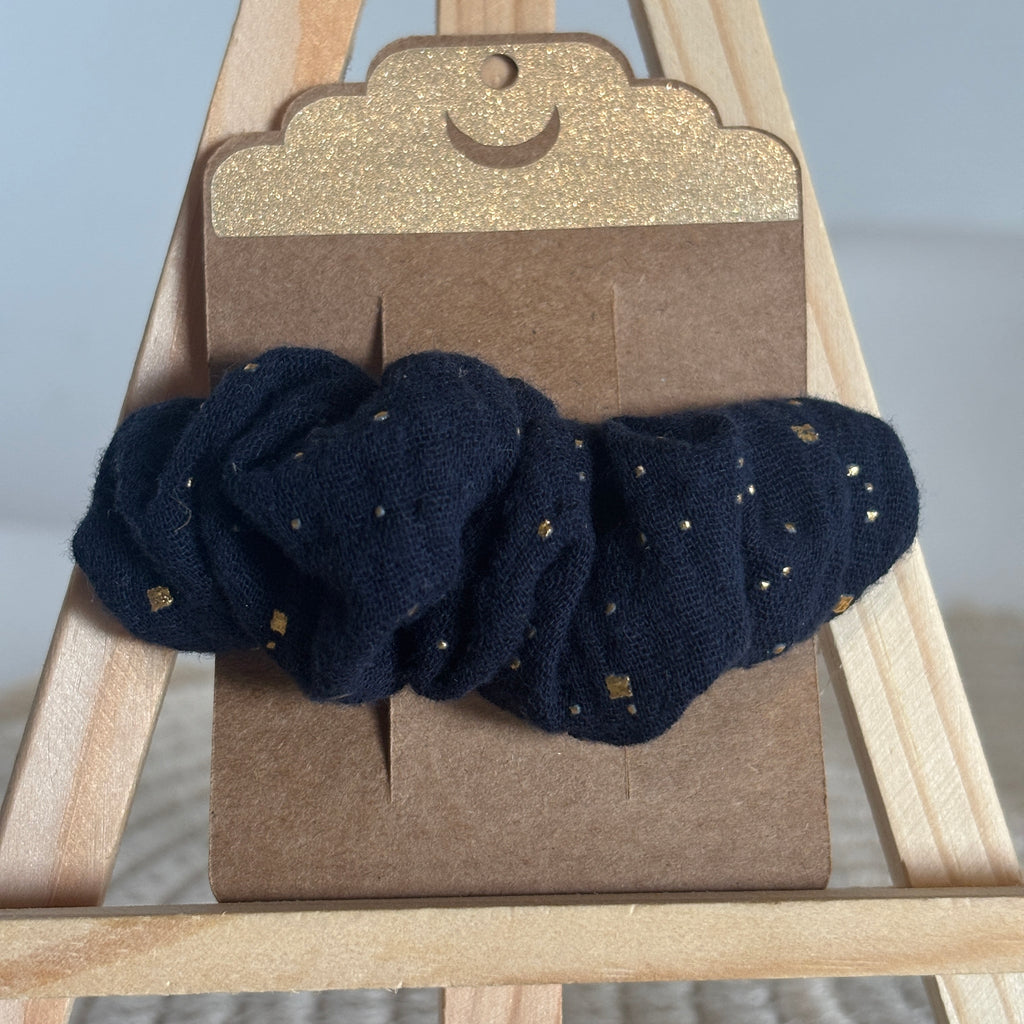 Barrette Épurée Lily – Gaze bleue marine