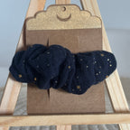 Barrette Épurée Lily – Gaze bleue marine