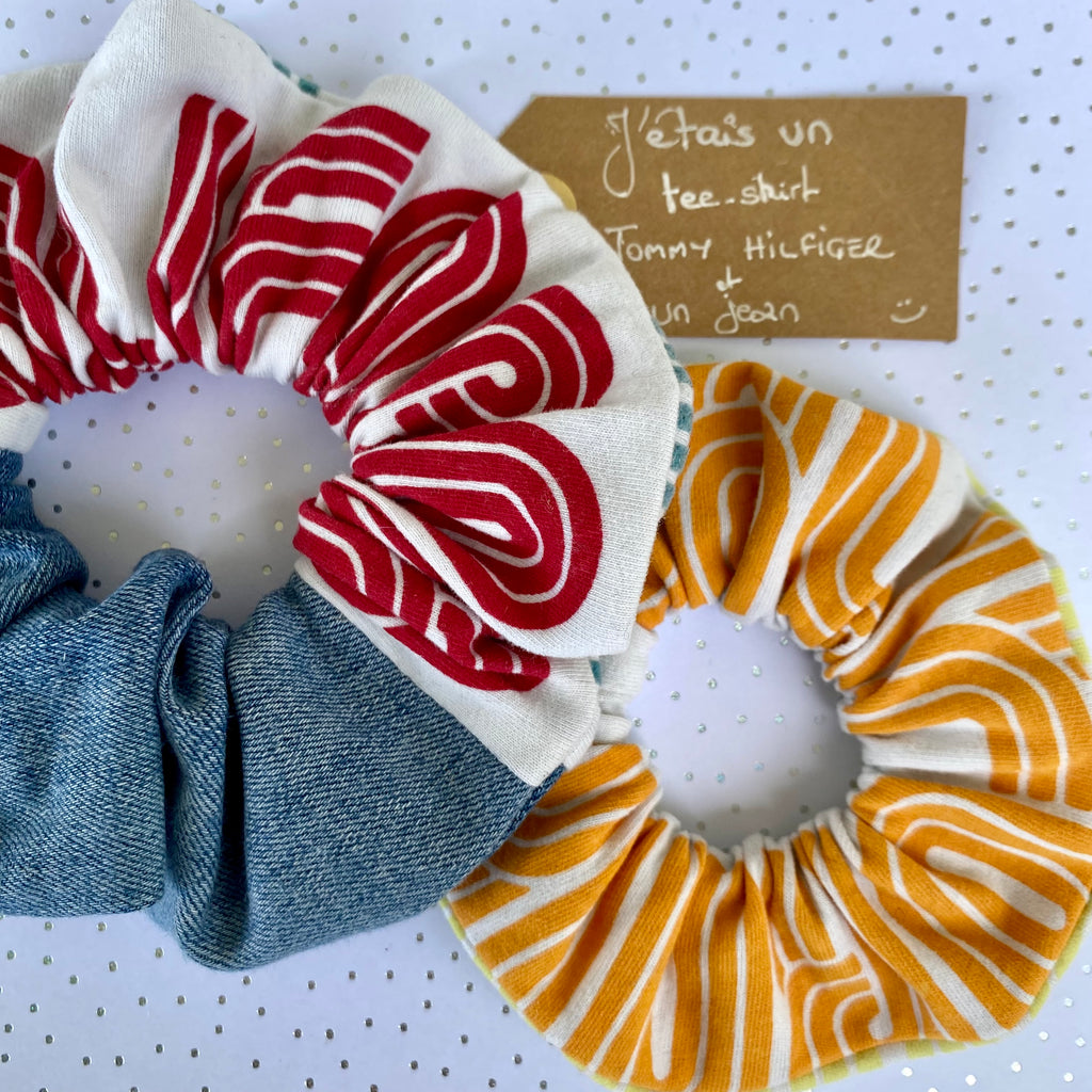 Chouchou upcyclé - Tommy