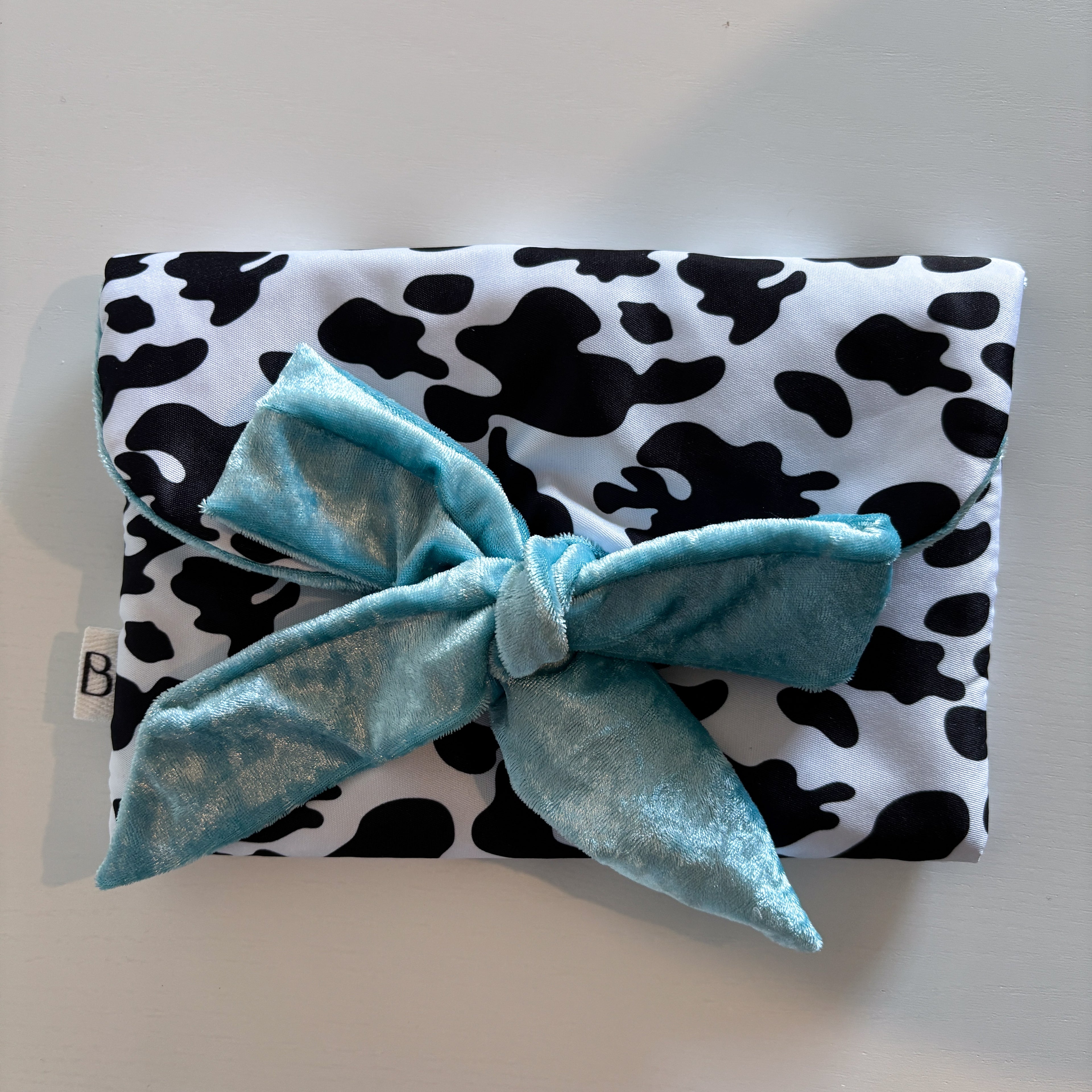 Pochette Nœud Vache Tendance & Bleu ciel