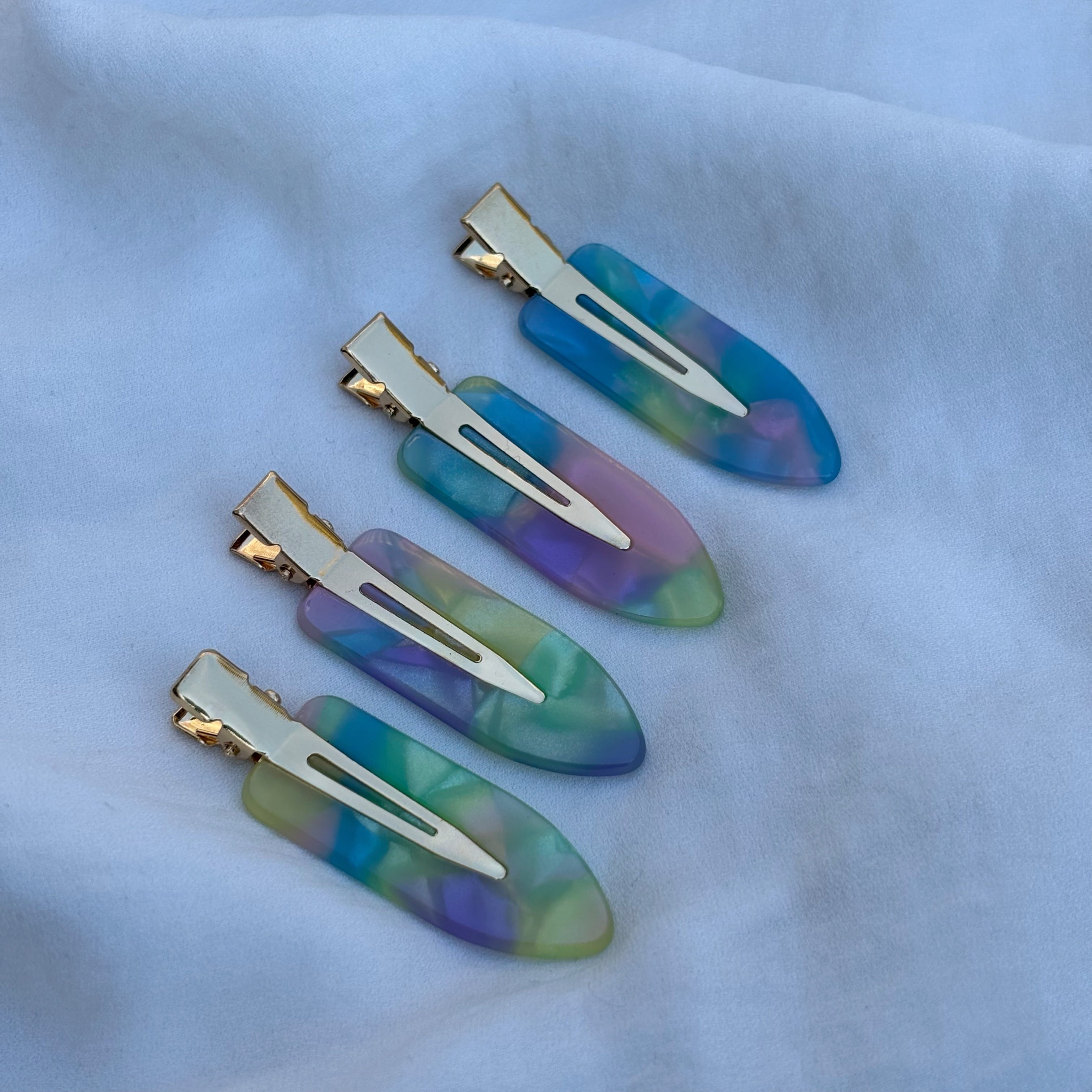 Barrettes de maquillage multicolore