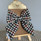 Barrette noeud Clemence assortie