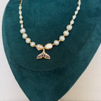 Collier Siravelle – Perles de culture et pendentif sirène
