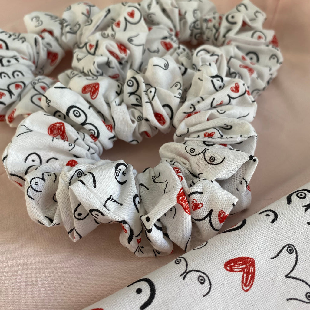 Chouchou en coton Boobies