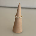bague bequia simple perle de culture artisanale