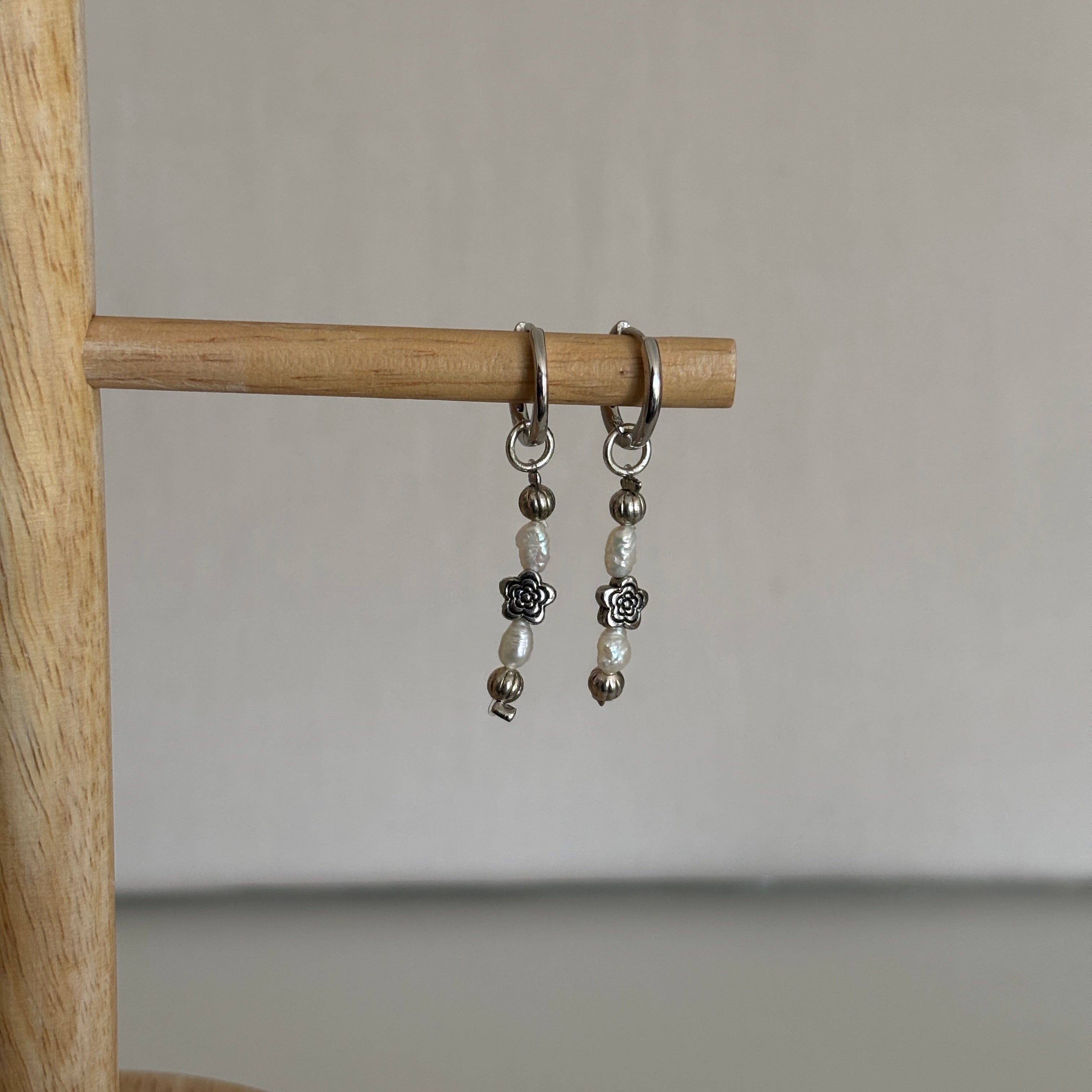 boucles oreilles union island petites creoles argent artisanales