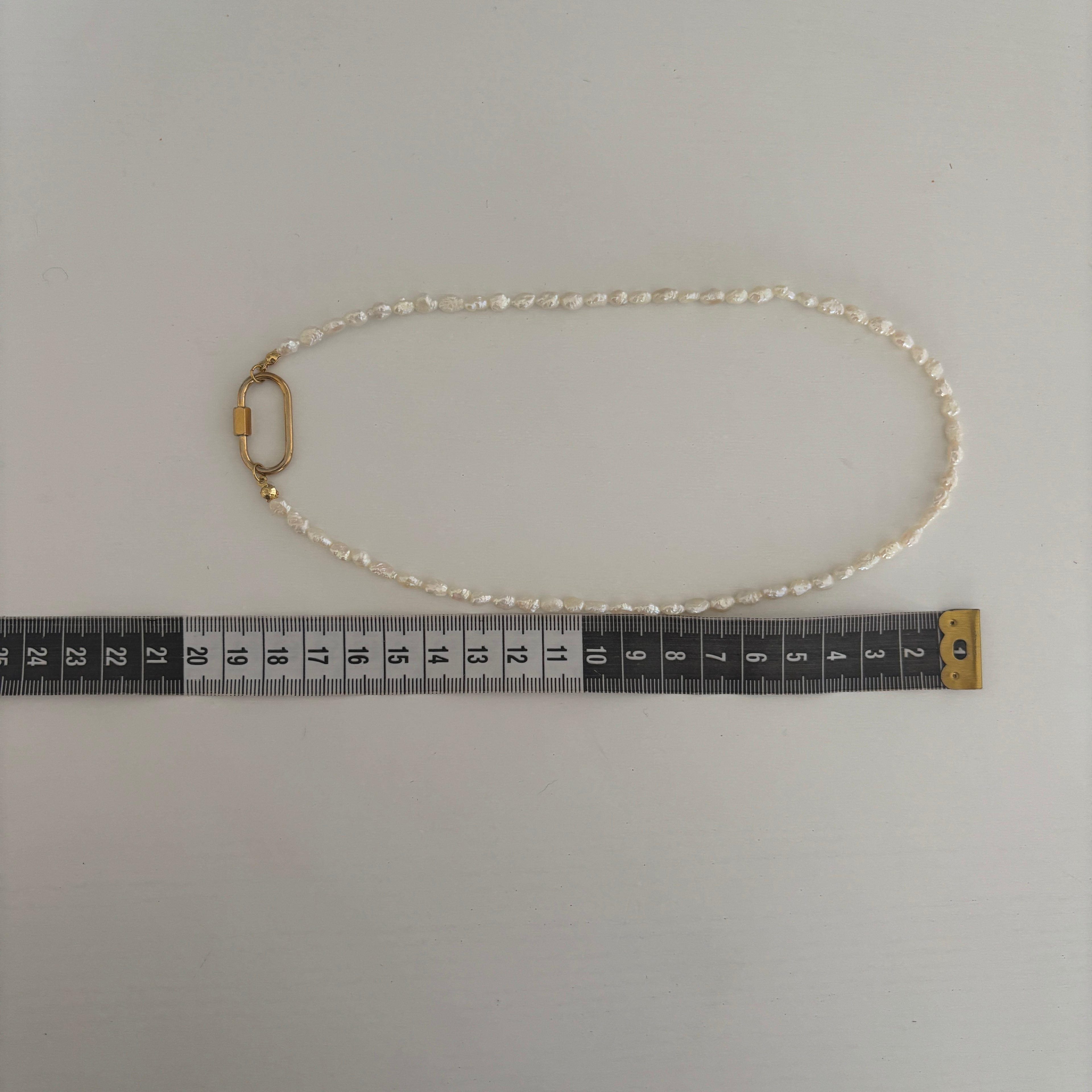 Collier Formentera – Perles de culture et fermoir original