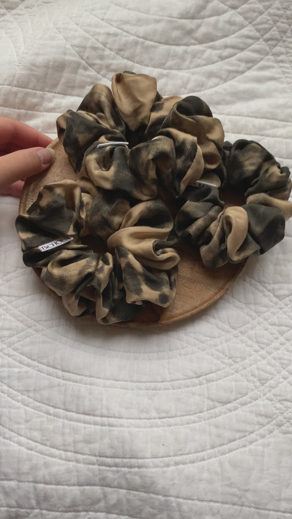 Chouchou upcyclé - Leïla