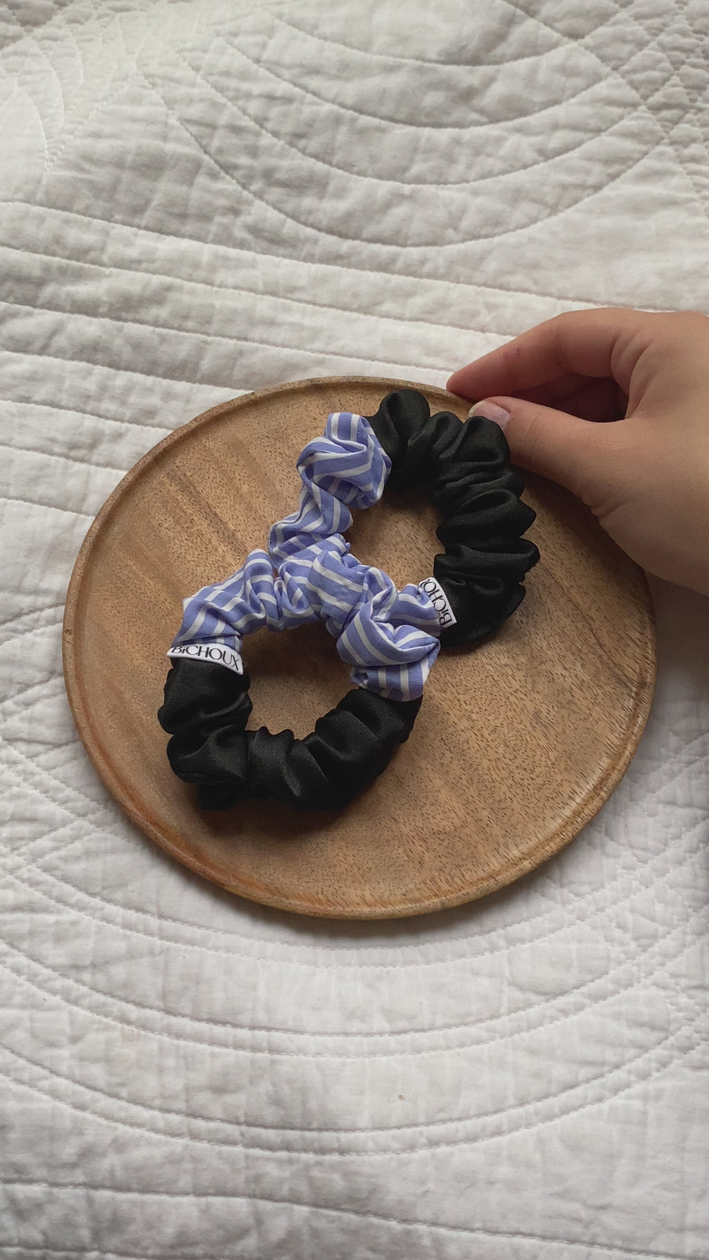 Chouchou upcyclé - Chloé