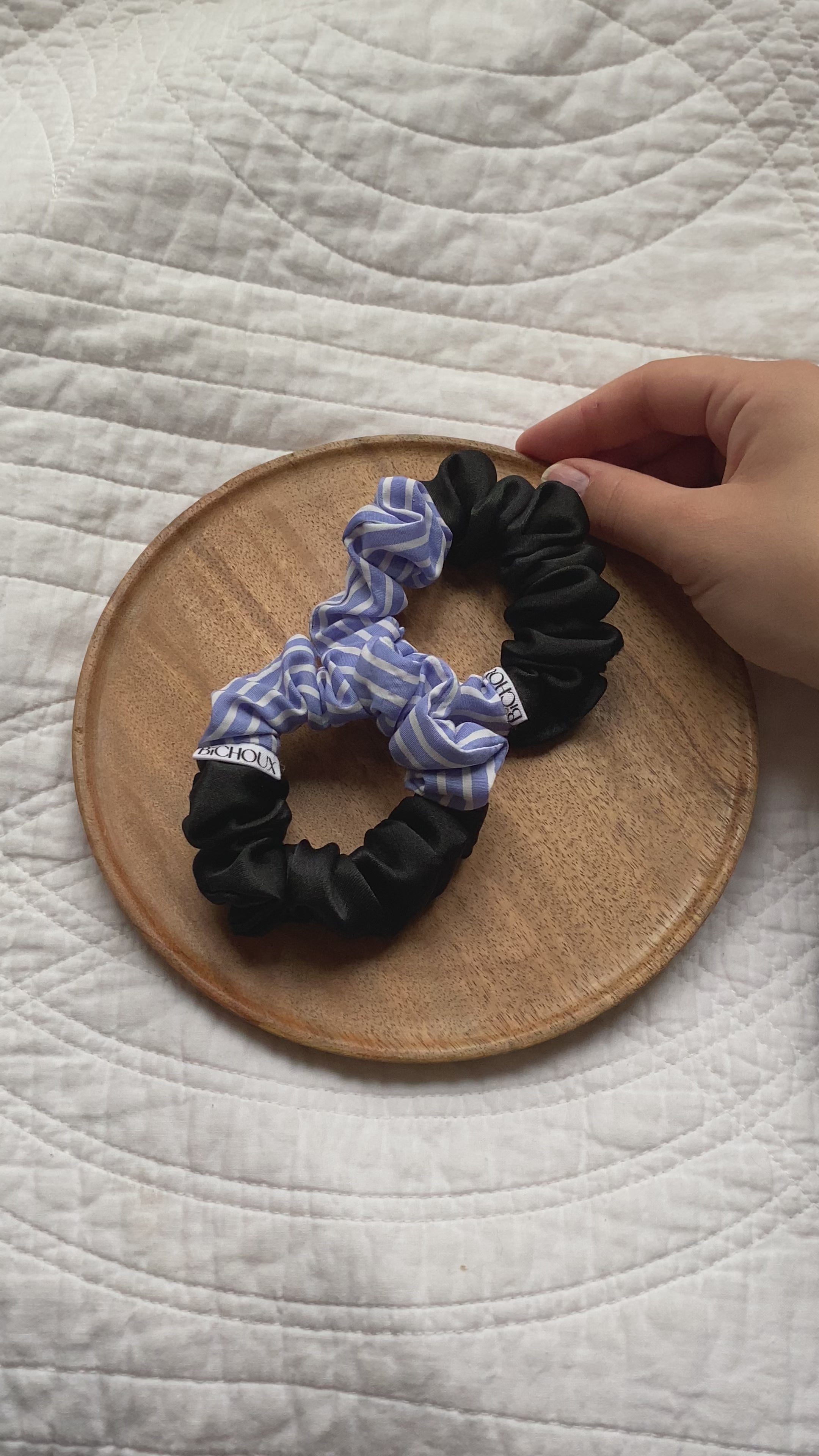 Chouchou upcyclé - Chloé