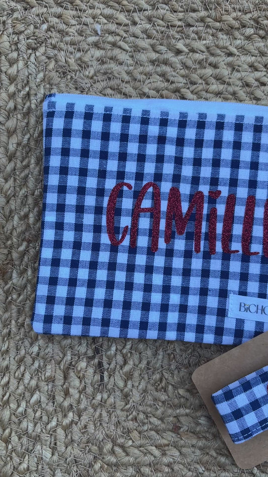 Coffret personnalisable – Pochette & porte-clé