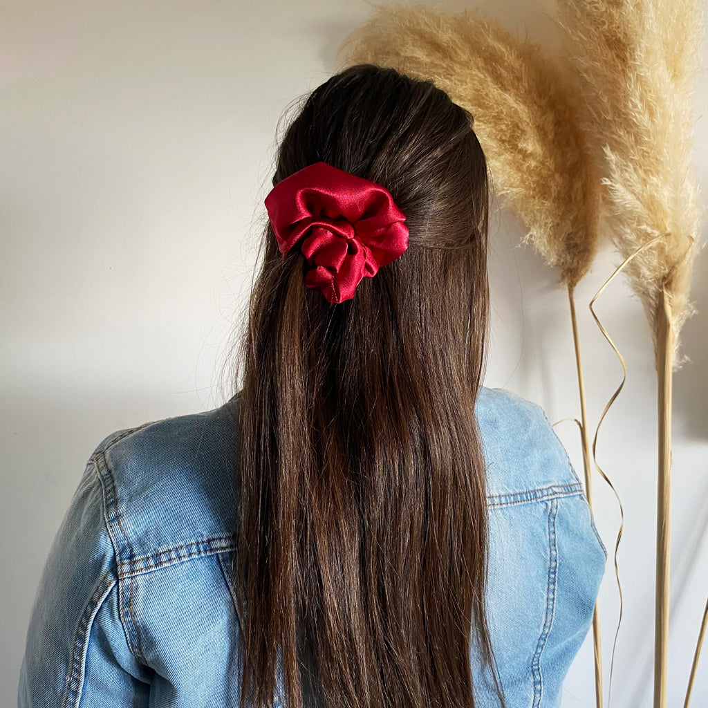 Chouchou en soie - Clara