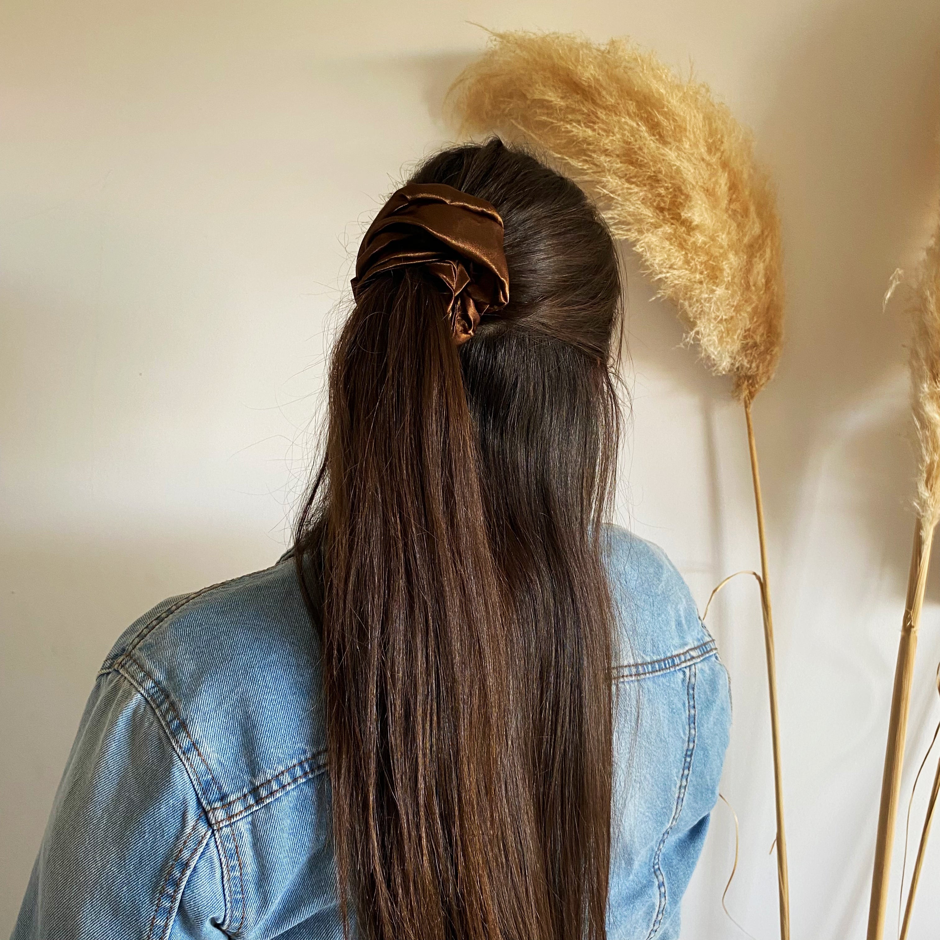 Chouchou en satin - Alison